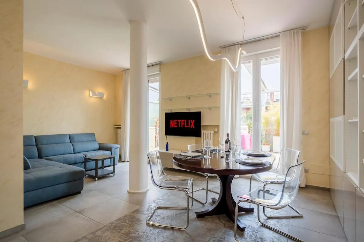 Apartment Glamorous Terrace - Esclusivo 3Bdr A 300Mt Da Centrale Milan