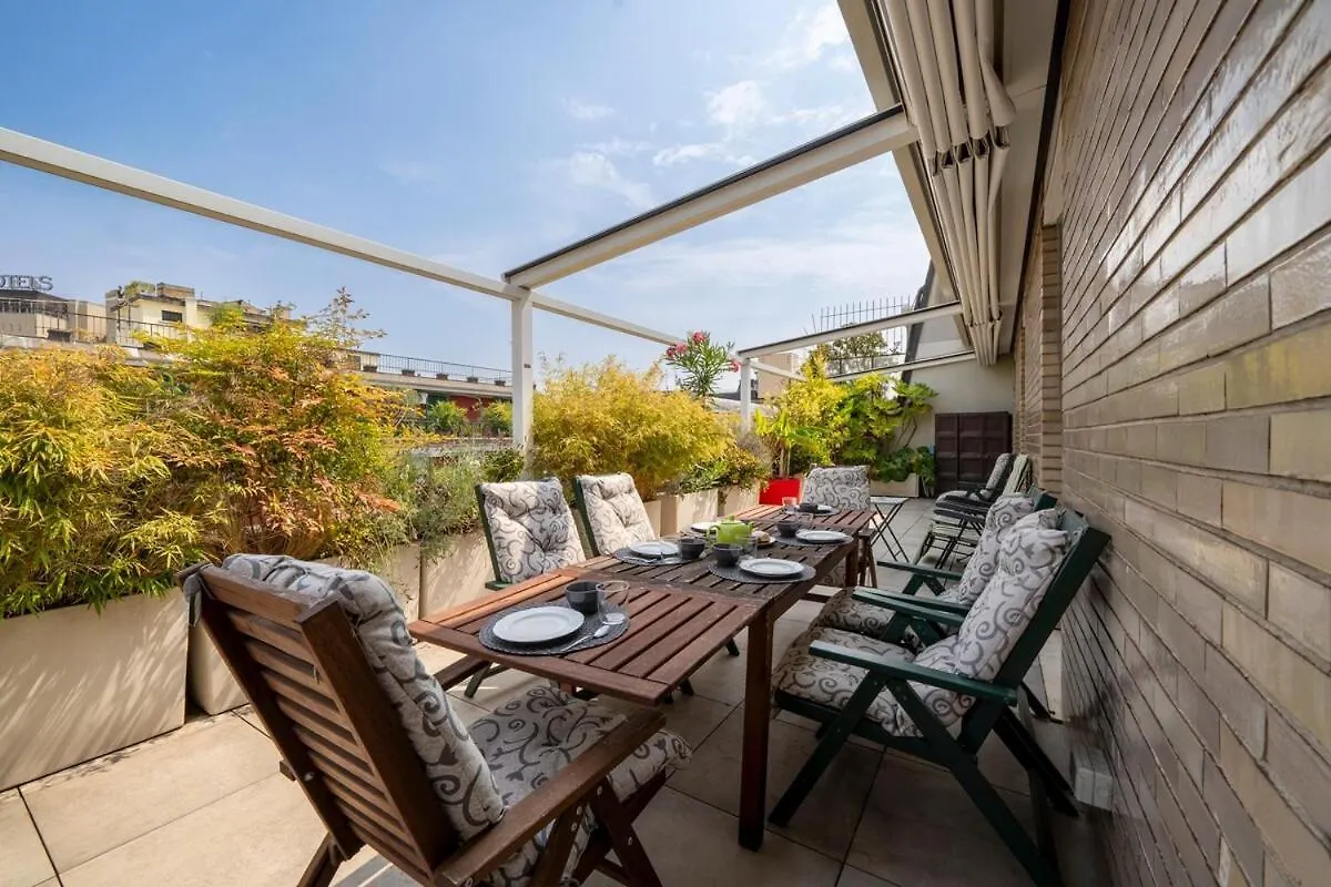 Glamorous Terrace - Esclusivo 3Bdr A 300Mt Da Centrale Mailand Apartment